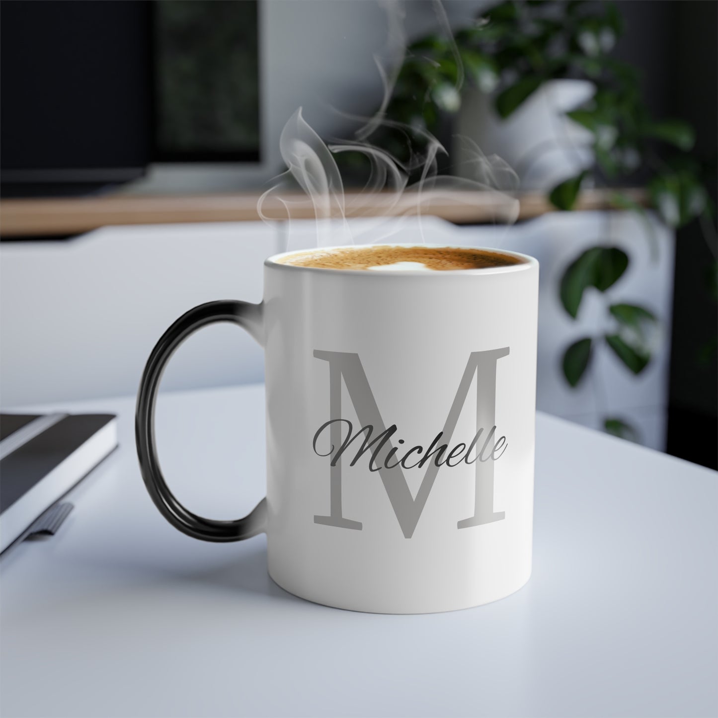 Stay Safe Fam Customizable Name Color Morphing Mug, 11oz