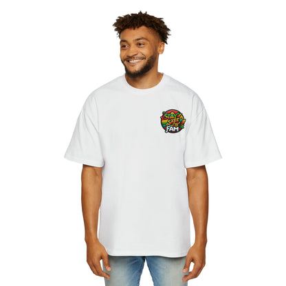 Stay Safe Fam Men's Heavy Oversized Tee