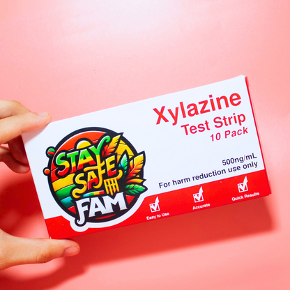 10 Pack Xylazine Test Strip 500ng/mL