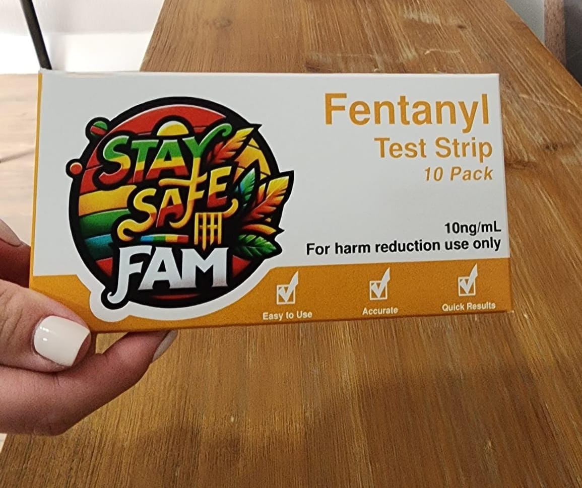 10 Pack Fent Test Strip 10ng/mL | Easy-to-use FTS for Harm Reduction | Party Smart! | Test Strips for Substance Detection
